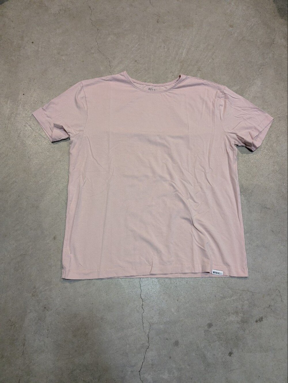 NOBULL Light Pink Short Sleeve Crewneck Tee Adult XL